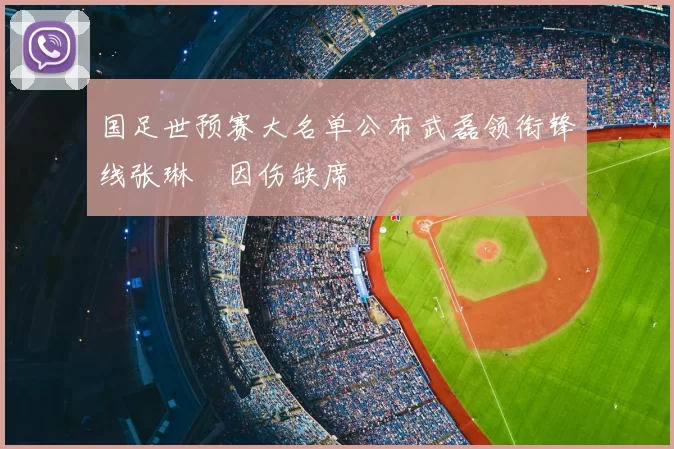 国足世预赛大名单公布武磊领衔锋线张琳芃因伤缺席