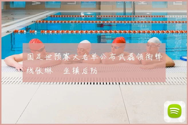 国足世预赛大名单公布武磊领衔锋线张琳芃坐镇后防